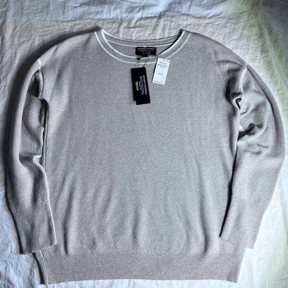 Banana Republic Italian Wool Oatmeal Sweater (NWT) - Picture 2 of 5